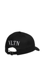 Valentino Garavani Vltn Baseball Hat Valentino Garavani Vltn Baseball Hat - Black