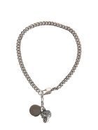 Alexander McQueen Pavè Skull Bracelet Alexander McQueen Pavè Skull Bracelet - ARGENTO