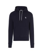 Maison Kitsuné 'grey Fox' Hoodie Maison Kitsuné 'grey Fox' Hoodie - Blue