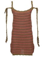 Alanui Desert Summer Mini Dress Alanui Desert Summer Mini Dress - Military G