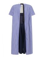 Cotton Poplin Dress Sacai Cotton Poplin Dress - Stripenavy