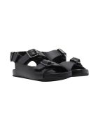 Gallucci Flat Sole Sandals Gallucci Flat Sole Sandals - Nero