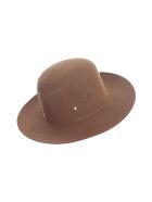 Super Duper Hats Round Crown Large Raw Brim Super Duper Hats Round Crown Large Raw Brim - Pony