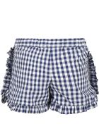 Sonia Rykiel Multicolor Short For Girl With Strawberry Sonia Rykiel Multicolor Short For Girl With Strawberry - Blue