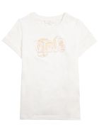 Chloé Cotton T-shirt With Logo Chloé Cotton T-shirt With Logo - White