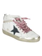 Golden Goose Mid-star Classic Sneakers Golden Goose Mid-star Classic Sneakers - White/Ice