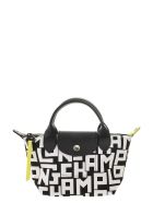 Longchamp Le Pliage Lgp - Top Handle Bag Xs Longchamp Le Pliage Lgp - Top Handle Bag Xs - Black/white