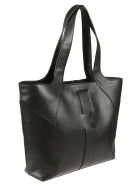 Hogan Restyling Basic Maxi Shopper Bag Hogan Restyling Basic Maxi Shopper Bag - Black