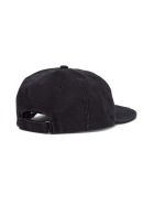Off-White Cotton Hat With Logo Embroidery Off-White Cotton Hat With Logo Embroidery - Black