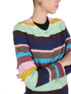 PS by Paul Smith Multicolour Striped Cardigan PS by Paul Smith Multicolour Striped Cardigan - Multicolor