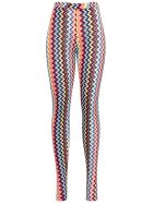 M Missoni Zig Zag Rayon Blend Leggings M Missoni Zig Zag Rayon Blend Leggings - Multicolor