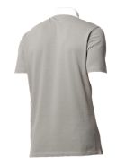 Brunello Cucinelli Grey Cotton Polo Shirt Brunello Cucinelli Grey Cotton Polo Shirt - Fango