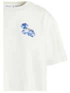 Off-white 'floral Arrows' T-shirt Off-White 'floral Arrows' T-shirt - Beige