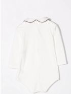 Little Bear Bodysuit With Collar Little Bear Bodysuit With Collar - Latte-tortora