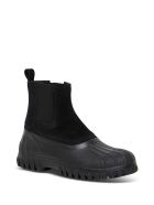 Diemme Balbi Black Suede And Rubber Boots Diemme Balbi Black Suede And Rubber Boots - Black