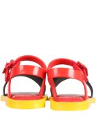 Melissa Multicolor Sandals For Kids Melissa Multicolor Sandals For Kids - Red