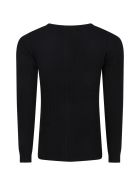 Molo Black T-shirt For Girl Molo Black T-shirt For Girl - Black