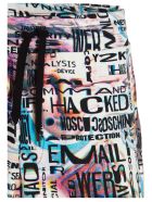 Moschino 'optical' Bermuda Moschino 'optical' Bermuda - Multicolor
