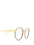 Bottega Veneta Bottega Veneta Bv1017o Burgundy & Gold Glasses Bottega Veneta Bottega Veneta Bv1017o Burgundy & Gold Glasses - Burgundy & Gold
