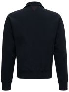 Bottega Veneta Bicolor Sweatshirt In Technical Fabric Bottega Veneta Bicolor Sweatshirt In Technical Fabric - Black