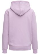 Saint Laurent Lilac Jersey Hoodie With Logo Saint Laurent Lilac Jersey Hoodie With Logo - Violet