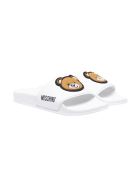 Moschino White Slippers Moschino White Slippers - Bianco