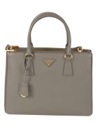 Prada Logo Patch Tote Prada Logo Patch Tote - Slate Grey