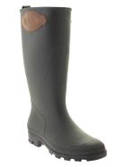 Tod's Rain Boot With Logo Tod's Rain Boot With Logo - Black