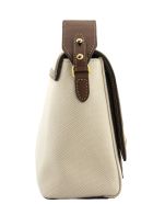 Burberry Note - Horseferry Print Canvas Crossbody Bag Burberry Note - Horseferry Print Canvas Crossbody Bag - Natural/tan
