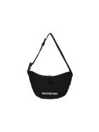 Balenciaga Wheel Sling Bag Balenciaga Wheel Sling Bag - Black/black/l white