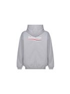 Balenciaga Hoodie Balenciaga Hoodie - Heather grey/white/red