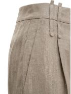 Brunello Cucinelli Tailored Pants In Shiny Linen Brunello Cucinelli Tailored Pants In Shiny Linen - Beige