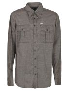 Regular Fit Plain Shirt Dsquared2 Regular Fit Plain Shirt - Grigio