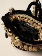 Sikuly Handbag Lace Bag P. Sikuly With Lurex Embroidery Sikuly Handbag Lace Bag P. Sikuly With Lurex Embroidery - Multicolor