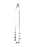 Pearl And Skull Necklace Alexander McQueen Pearl And Skull Necklace - Oro