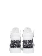 Gienchi Hypnos Sneakers In Black Leather And Fabric Gienchi Hypnos Sneakers In Black Leather And Fabric - black
