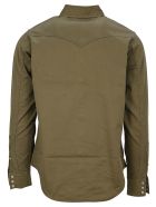 Saint Laurent Western Style Shirt Saint Laurent Western Style Shirt - KHAKI GREEN