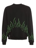 Vision of Super Crewneck Green
Embroidered Flame Vision of Super Crewneck Green
Embroidered Flame - Black