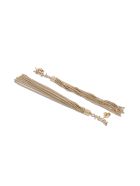 Saint Laurent Loulou Earrings In Golden Brass Saint Laurent Loulou Earrings In Golden Brass - Metallic