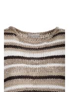 Antonelli cotton blend sweater Antonelli cotton blend sweater - Righe