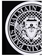 Balmain 'coin Flock' T-shirt Balmain 'coin Flock' T-shirt - Black
