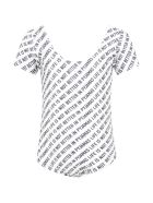 Caroline Bosmans White Swimsuit For Girl Caroline Bosmans White Swimsuit For Girl - White