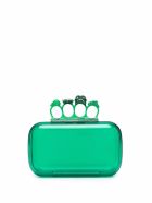 Alexander McQueen Four Ring Skull Green Handbag Alexander McQueen Four Ring Skull Green Handbag - Green