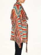 Sunset Over The Colorado River Cardigan Alanui Sunset Over The Colorado River Cardigan - Multicolor