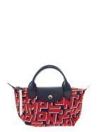 Longchamp Le Pliage Lgp - Top Handle Bag Xs Longchamp Le Pliage Lgp - Top Handle Bag Xs - Navy/red
