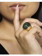 Lo Spazio Eden Rock Ring Lo Spazio Jewelry Lo Spazio Eden Rock Ring - Green