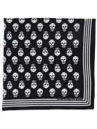 Alexander McQueen Biker Foulard Alexander McQueen Biker Foulard - Nero e Avorio