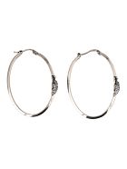 Alexander Mcqueen Beetle Earrings Alexander McQueen Beetle Earrings - Silver