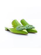 Giannico Giannico Leather Sandal Giannico Giannico Leather Sandal - GREEN