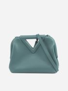 Bottega Veneta Small Point Bag In Leather Bottega Veneta Small Point Bag In Leather - Oro